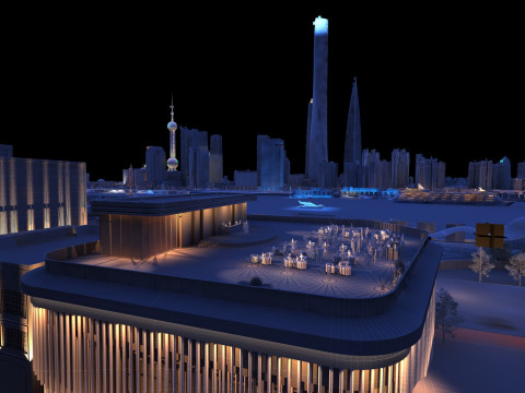 The Bund Model 3D
