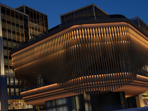 Shanghai architecture Modelo 3D