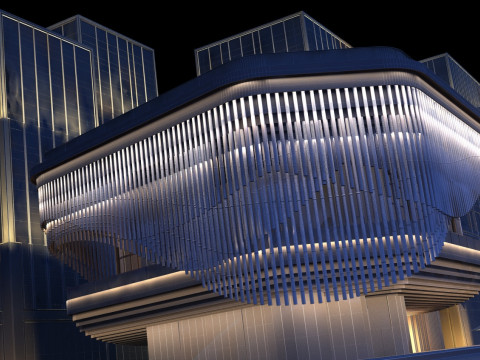 Shanghai architecture Modelo 3D
