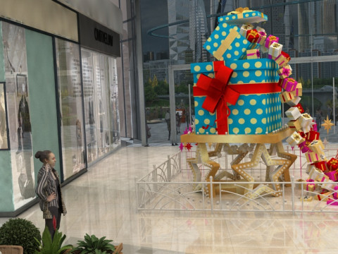 Science and technology city 3Dモデル