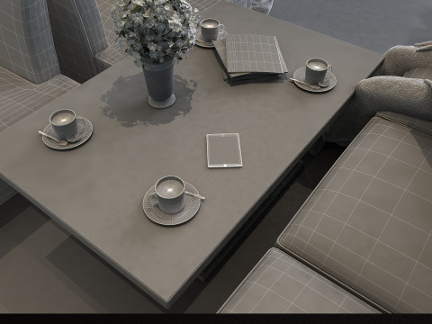 Coffee shop 3D Model