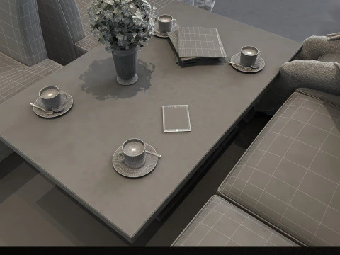 Coffee shop 3D Model