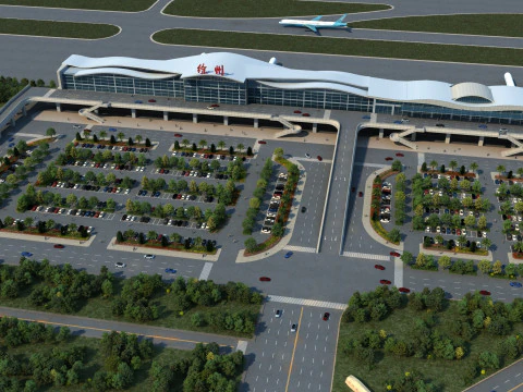 Lapangan terbang Model 3D