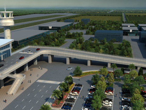 Aerodrome Modelo 3D