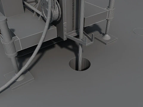 Construction site 3D Model