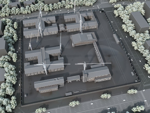 Construction site 3Dモデル