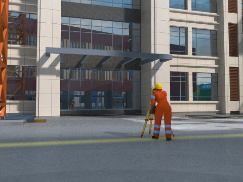 Construction site 3D Model