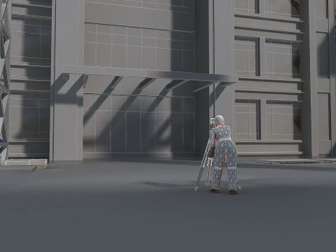 Construction site 3D Model