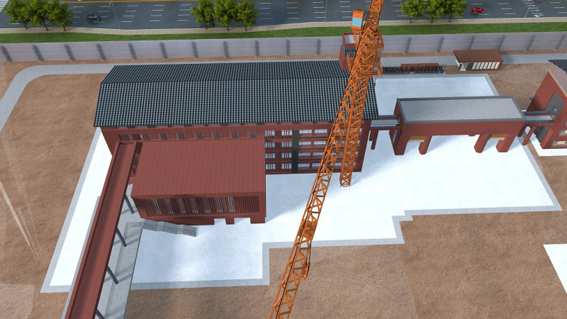 Construction site 3Dモデル .c4d .max .obj .3ds .fbx .stl .blend 
