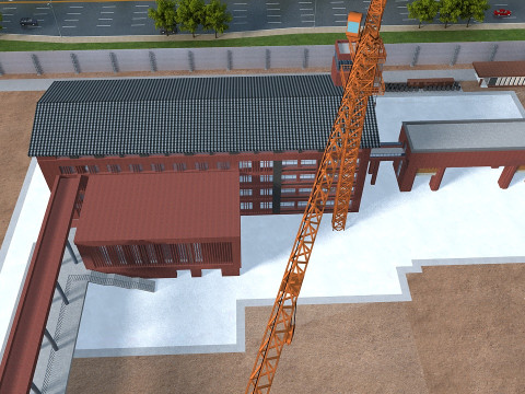 Construction site 3Dモデル