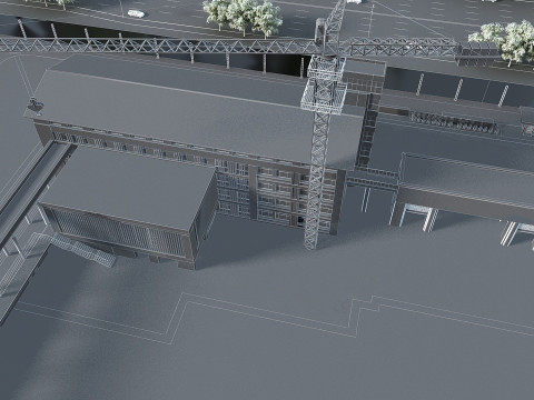 Construction site 3Dモデル