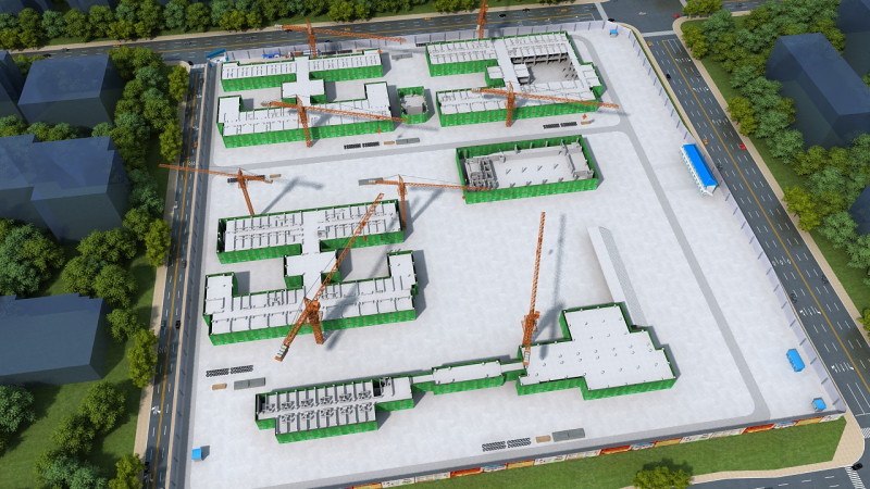 Construction site 3D Model .c4d .max .obj .3ds .fbx .stl .blend 