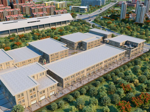 都市建築 3Dモデル