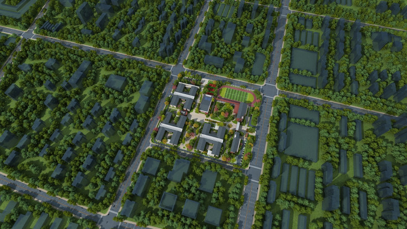 School 3D 模型 .c4d .max .obj .3ds .fbx .stl .blend
