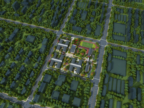 School 3D Model