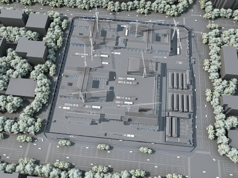 Construction site 3Dモデル