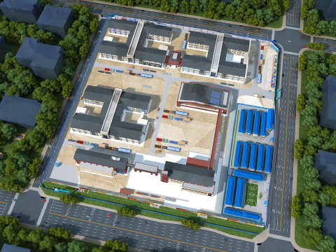 Construction site 3D Model