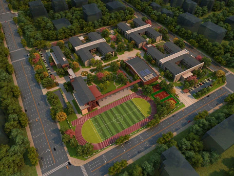 Plac budowy Model 3D