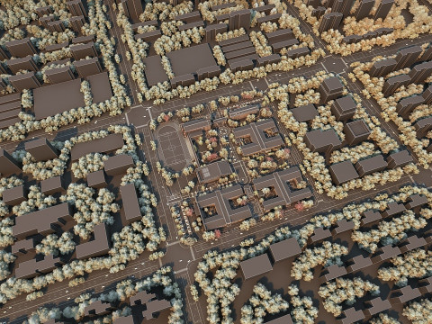 Construction site 3D Model