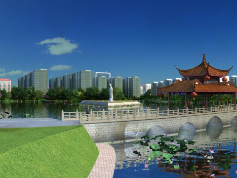 Park 3D Model