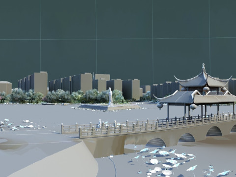 Park 3D Model