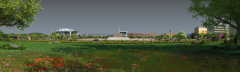 Park 3Dモデル .c4d .max .obj .3ds .fbx .stl .blend 