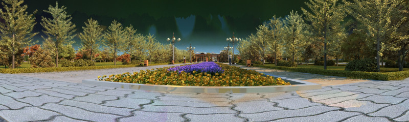 Plaza 3D Model .c4d .max .obj .3ds .fbx .stl .blend
