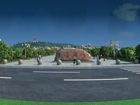 Urban architecture 3D Model