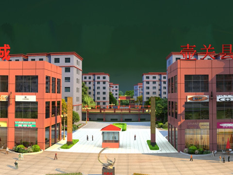 Urban architecture 3Dモデル