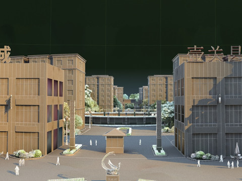 Urban architecture 3Dモデル