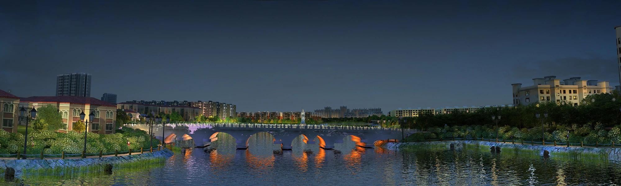Urban architecture 3D Model .c4d .max .obj .3ds .fbx .stl .blend