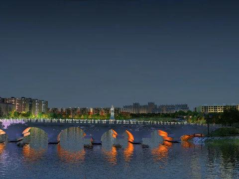 도시 건축 3D 모델