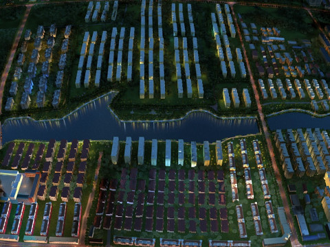 Urban architecture 3D Model