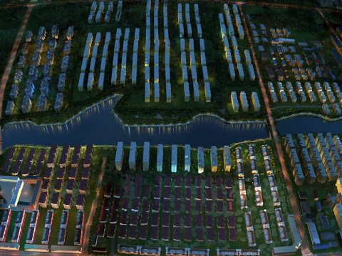 Urban architecture 3D Model