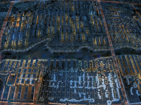 Urban architecture 3D Model