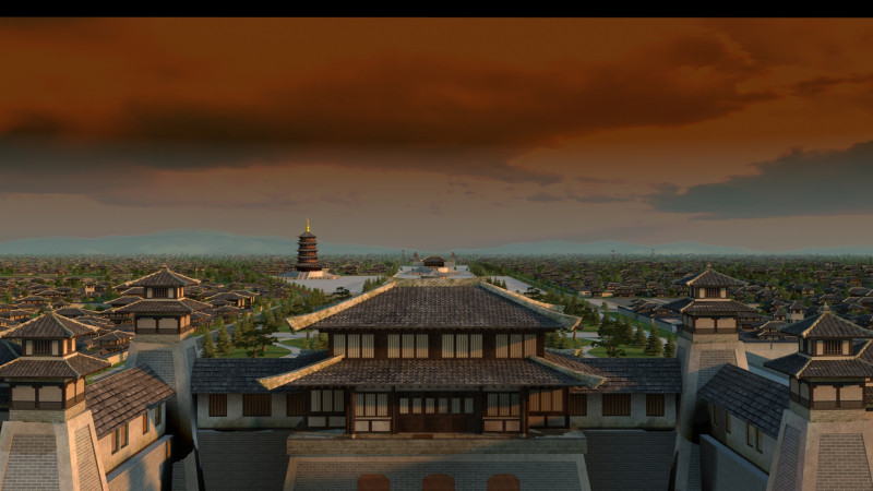 Ancient building 3D Model .c4d .max .obj .3ds .fbx .stl .blend 