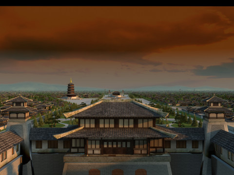 Ancient building Modelo 3D