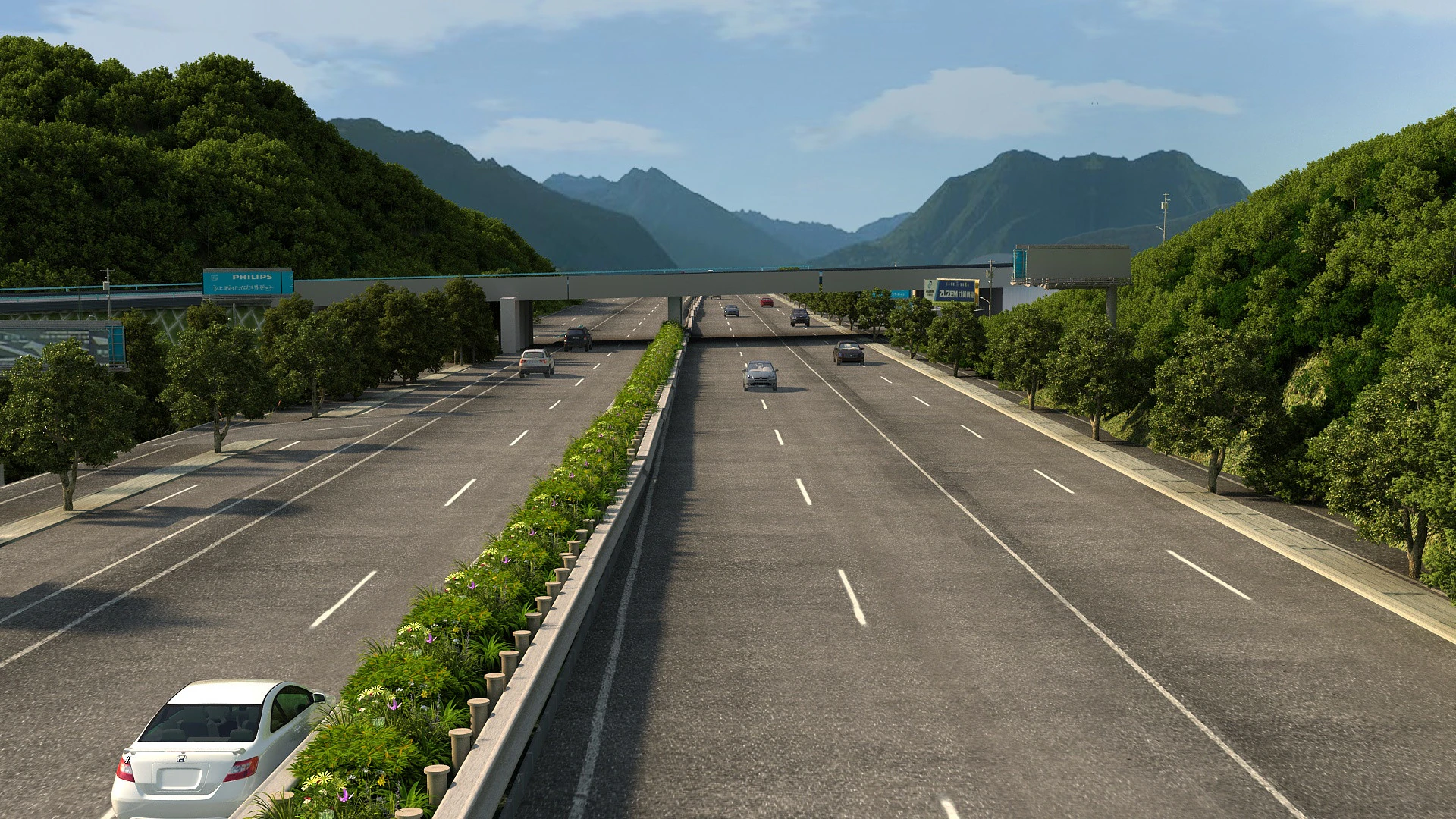Highroad 3D Model .c4d .max .obj .3ds .fbx .stl .blend
