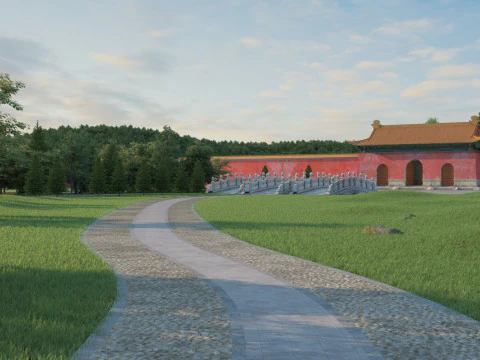 Ancient building 3D Model