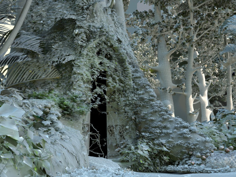 Tree house 3D Модель