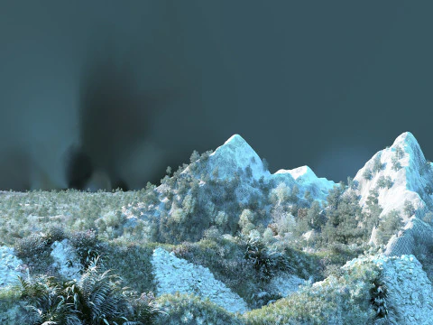 Mountain 3D Model