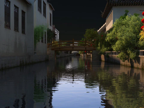 Древний город 3D Модель