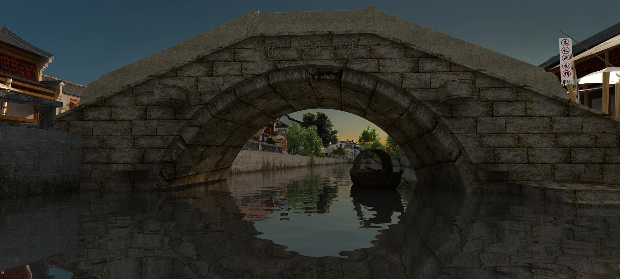 Ancient town 3D Model .c4d .max .obj .3ds .fbx .stl .blend