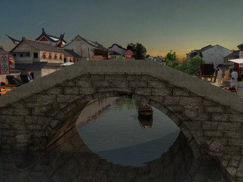 Ancient town Modelo 3D