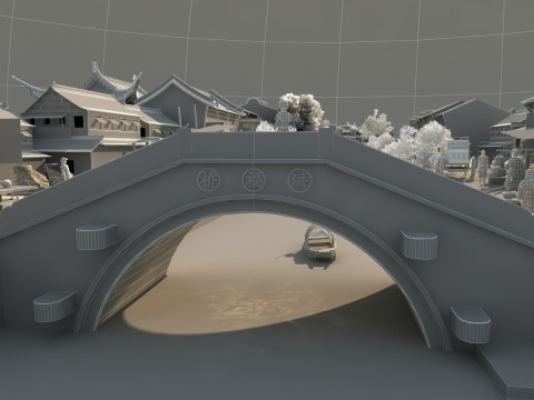 Ancient town Modelo 3D