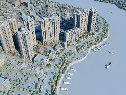 Seaside 3D 模型