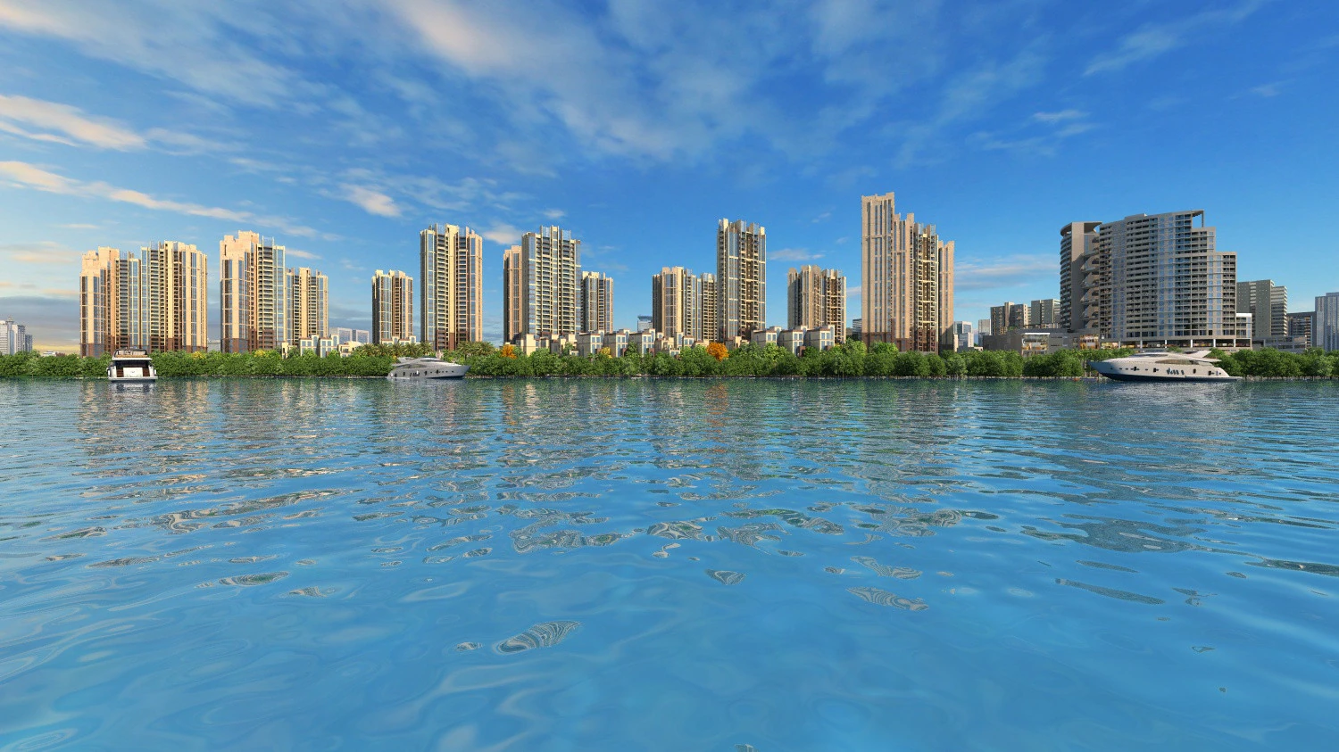 The surface of the river 3D Model .c4d .max .obj .3ds .fbx .stl .blend 