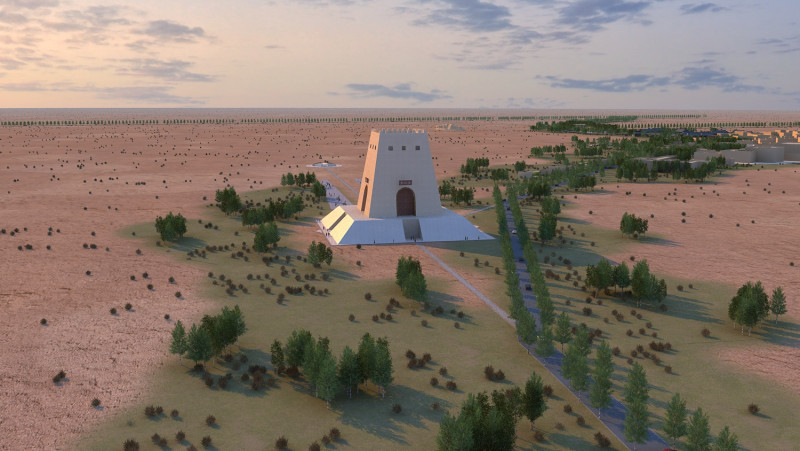 Desert 3D Model .c4d .max .obj .3ds .fbx .stl .blend 