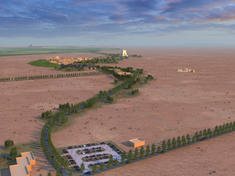Desert 3D Model