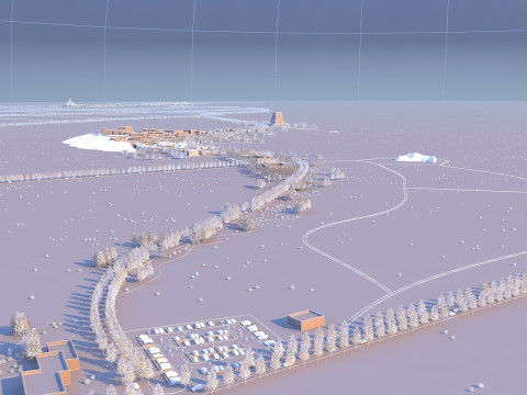 Desert 3D Model